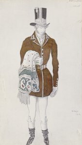 Costume Design for a Gentleman, from Les Papillons, 1912 by Leon Bakst